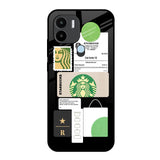 Coffee Latte Redmi A1 Plus Glass Back Cover Online