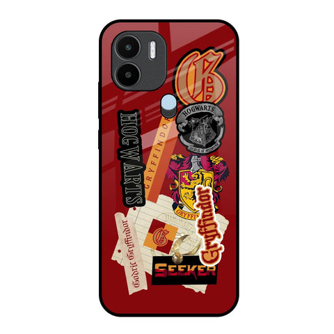 Gryffindor Redmi A1 Plus Glass Back Cover Online