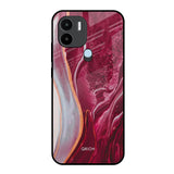 Crimson Ruby Redmi A1 Plus Glass Back Cover Online