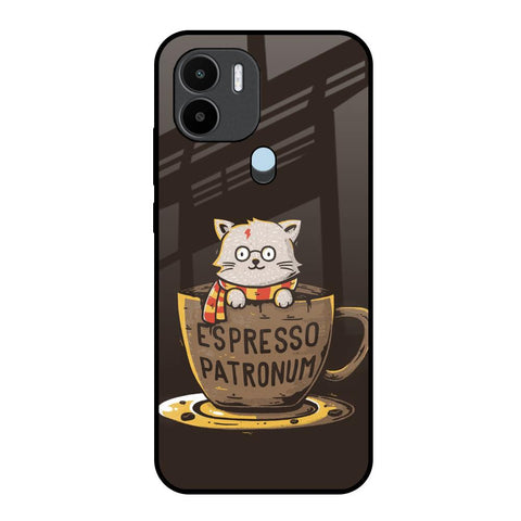 Tea With Kitty Redmi A1 Plus Glass Back Cover Online