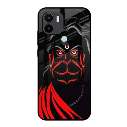 Lord Hanuman Redmi A1 Plus Glass Back Cover Online