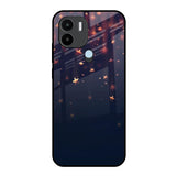 Falling Stars Redmi A1 Plus Glass Back Cover Online