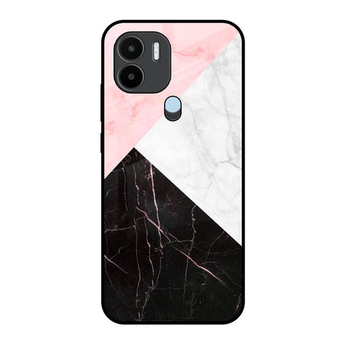 Marble Collage Art Redmi A1 Plus Glass Back Cover Online