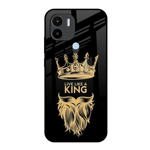 King Life Redmi A1 Plus Glass Back Cover Online