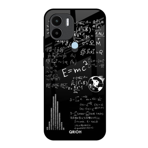Funny Math Redmi A1 Plus Glass Back Cover Online