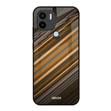 Diagonal Slash Pattern Redmi A1 Plus Glass Back Cover Online