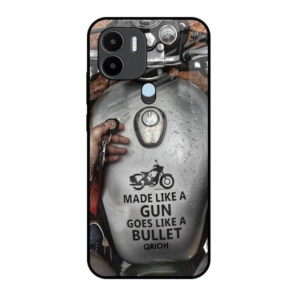 Royal Bike Redmi A1 Plus Glass Back Cover Online