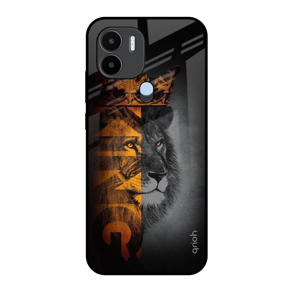 King Of Forest Redmi A1 Plus Glass Back Cover Online