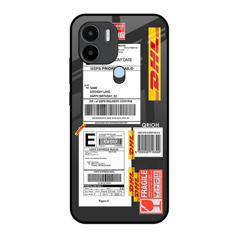 Cool Barcode Label Redmi A1 Plus Glass Back Cover Online