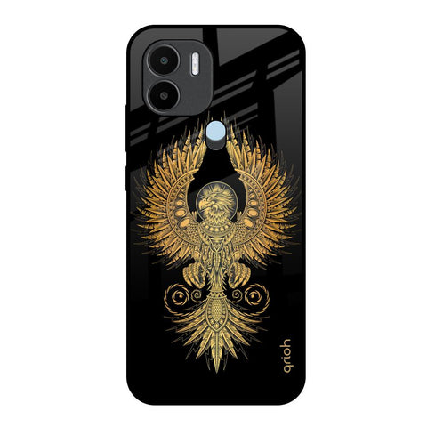 Mythical Phoenix Art Redmi A1 Plus Glass Back Cover Online