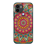 Elegant Mandala Redmi A1 Plus Glass Back Cover Online
