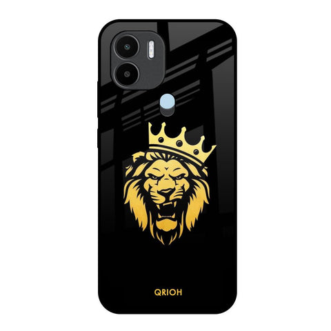 Lion The King Redmi A1 Plus Glass Back Cover Online