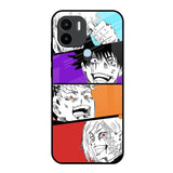 Anime Sketch Redmi A1 Plus Glass Back Cover Online