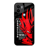 Red Vegeta Redmi A1 Plus Glass Back Cover Online