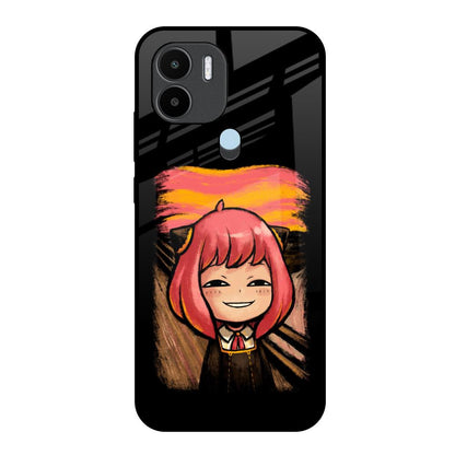 Spy X Family Redmi A1 Plus Glass Back Cover Online