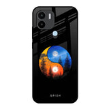 Yin Yang Balance Redmi A1 Plus Glass Back Cover Online