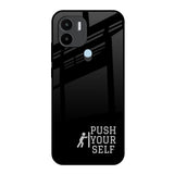 Push Your Self Redmi A1 Plus Glass Back Cover Online