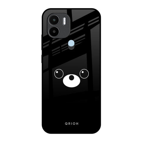 Cute Bear Redmi A1 Plus Glass Back Cover Online