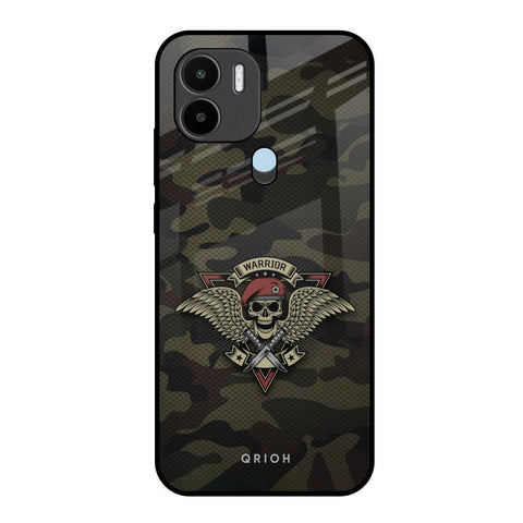 Army Warrior Redmi A1 Plus Glass Back Cover Online