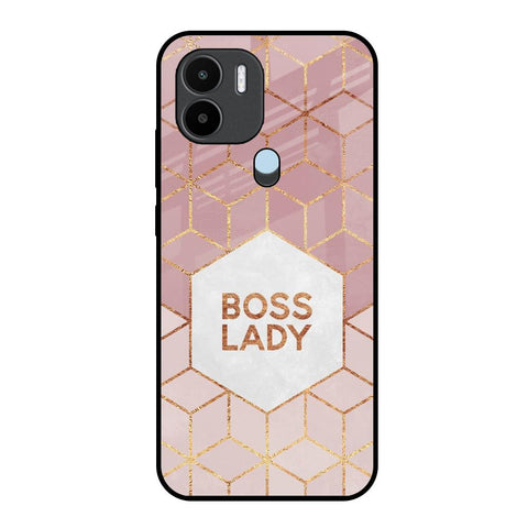 Boss Lady Redmi A1 Plus Glass Back Cover Online