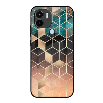 Bronze Texture Redmi A1 Plus Glass Back Cover Online