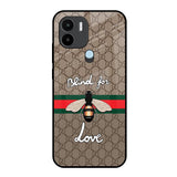 Blind For Love Redmi A1 Plus Glass Back Cover Online