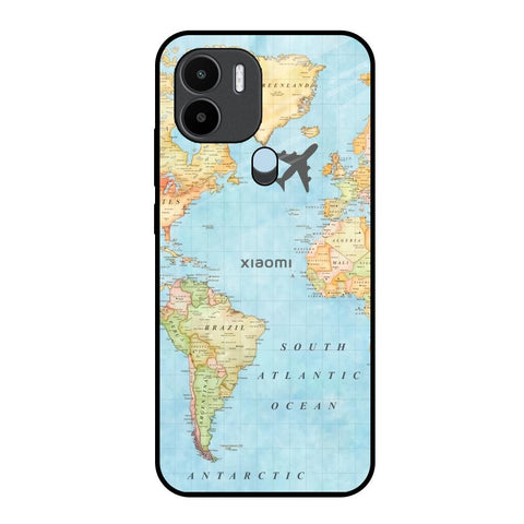 Fly Around The World Redmi A1 Plus Glass Back Cover Online