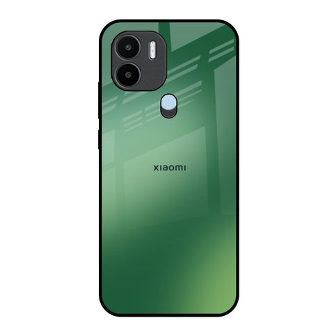 Green Grunge Texture Redmi A1 Plus Glass Back Cover Online