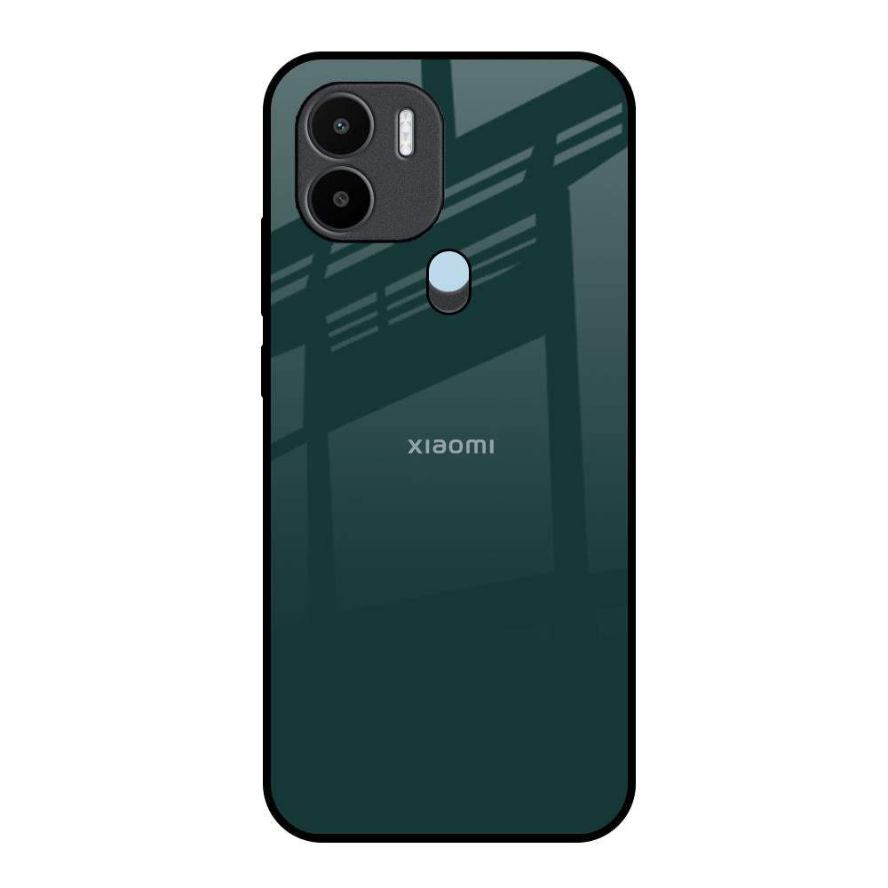 Olive Redmi A1 Plus Glass Back Cover Online