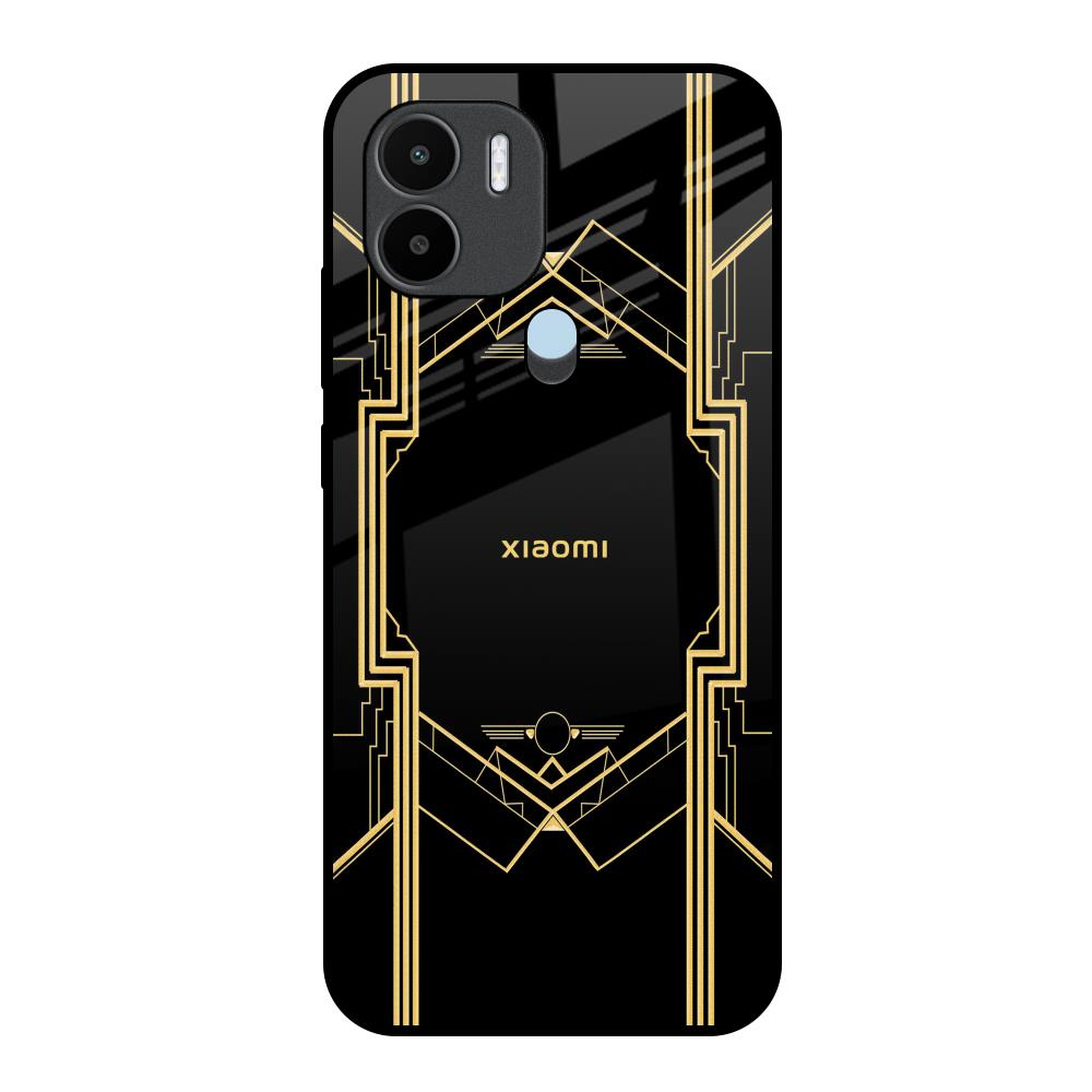 Sacred Logo Redmi A1 Plus Glass Back Cover Online