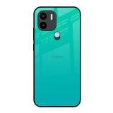 Cuba Blue Redmi A1 Plus Glass Back Cover Online