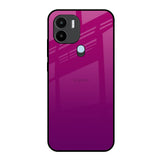 Magenta Gradient Redmi A1 Plus Glass Back Cover Online