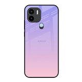 Lavender Gradient Redmi A1 Plus Glass Back Cover Online