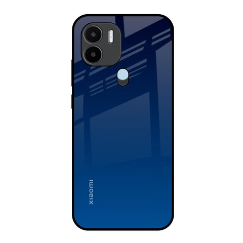 Very Blue Redmi A1 Plus Glass Back Cover Online
