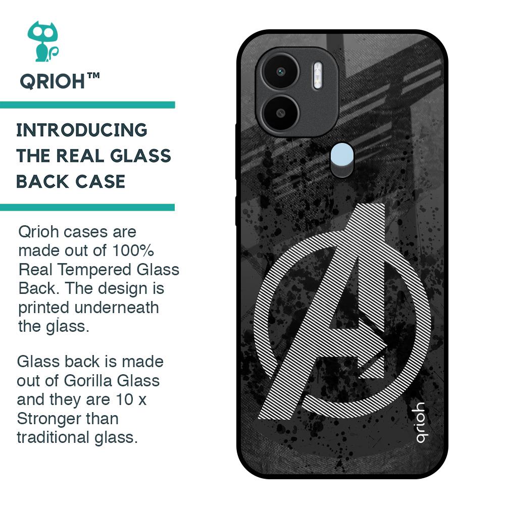Sign Of Hope Glass Case for Redmi A1 Plus