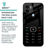 Classic Keypad Pattern Glass Case for Redmi A1 Plus
