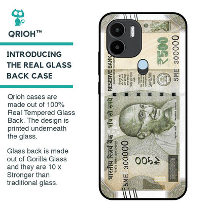 Cash Mantra Glass Case for Redmi A1 Plus