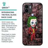 Joker Cartoon Glass Case for Redmi A1 Plus