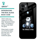 Real Struggle Glass Case for Redmi A1 Plus