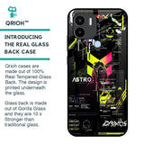 Astro Glitch Glass Case for Redmi A1 Plus