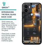 Glow Up Skeleton Glass Case for Redmi A1 Plus