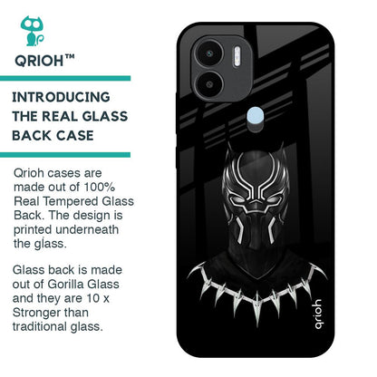Dark Superhero Glass Case for Redmi A1 Plus