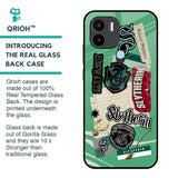 Slytherin Glass Case for Redmi A1 Plus