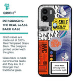 Smile for Camera Glass Case for Redmi A1 Plus