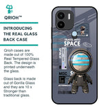 Space Travel Glass Case for Redmi A1 Plus