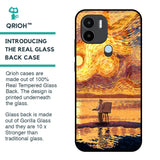 Sunset Vincent Glass Case for Redmi A1 Plus