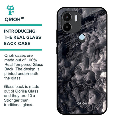 Cryptic Smoke Glass Case for Redmi A1 Plus