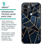 Abstract Tiles Glass Case for Redmi A1 Plus