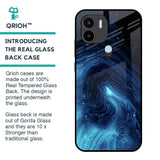 Dazzling Ocean Gradient Glass Case For Redmi A1 Plus