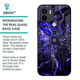 Techno Color Pattern Glass Case For Redmi A1 Plus